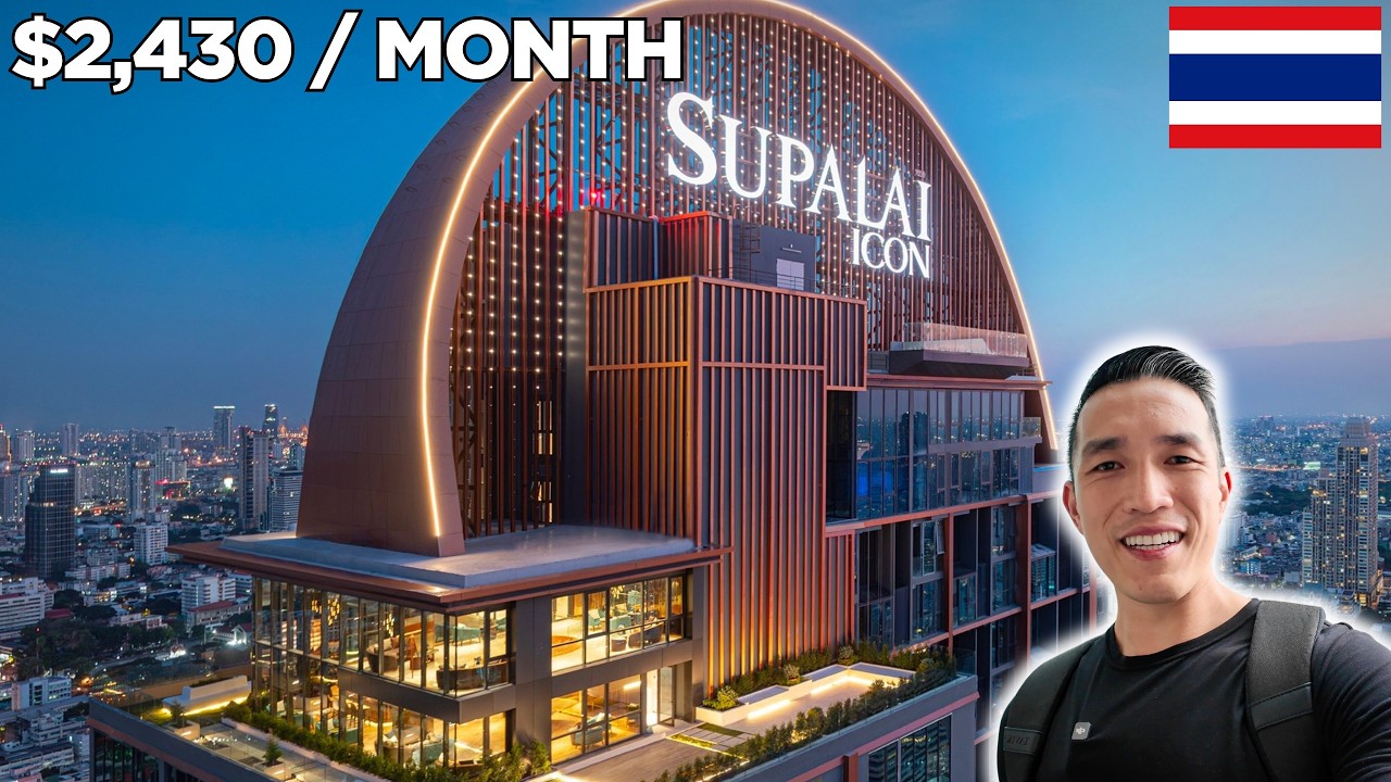 $2,430 Full Service Bangkok Luxury Condo Tour - SUPALAI ICON SATHORN