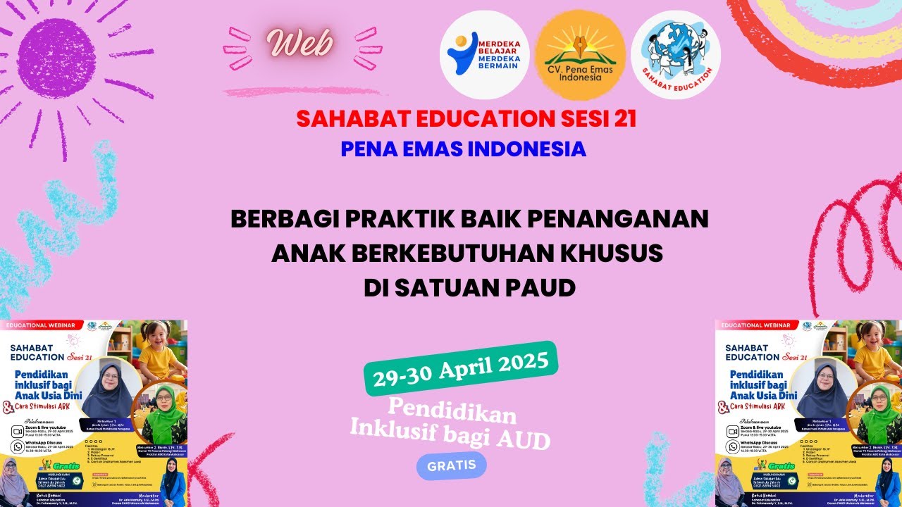 Praktik Baik Penanganan Anak Berkebutuhan Khusus di Satuan PAUD