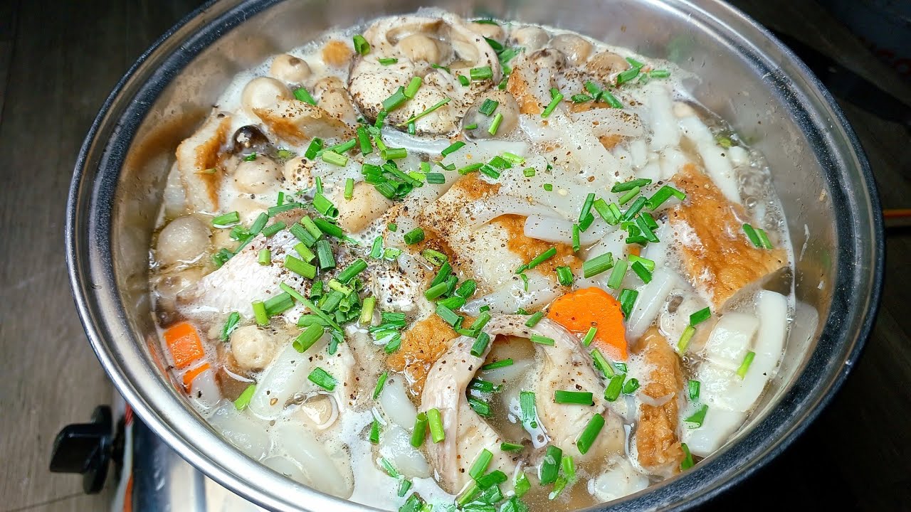 BÁNH CANH CÁ LÓC BỘT GẠO cách nấu bánh canh cá lóc bột gạo ngọt từ cá không bị tanh
