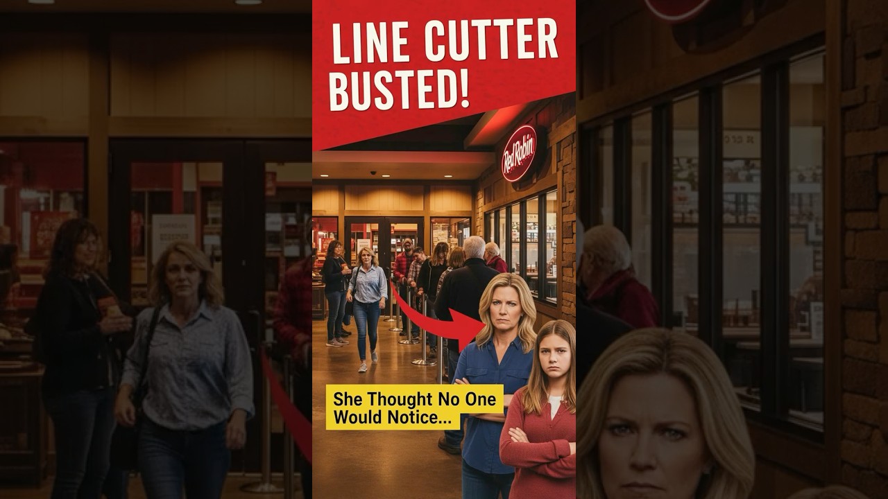 Line Cutter Exposed at Red Robin 😳 | Instant Karma #reddit