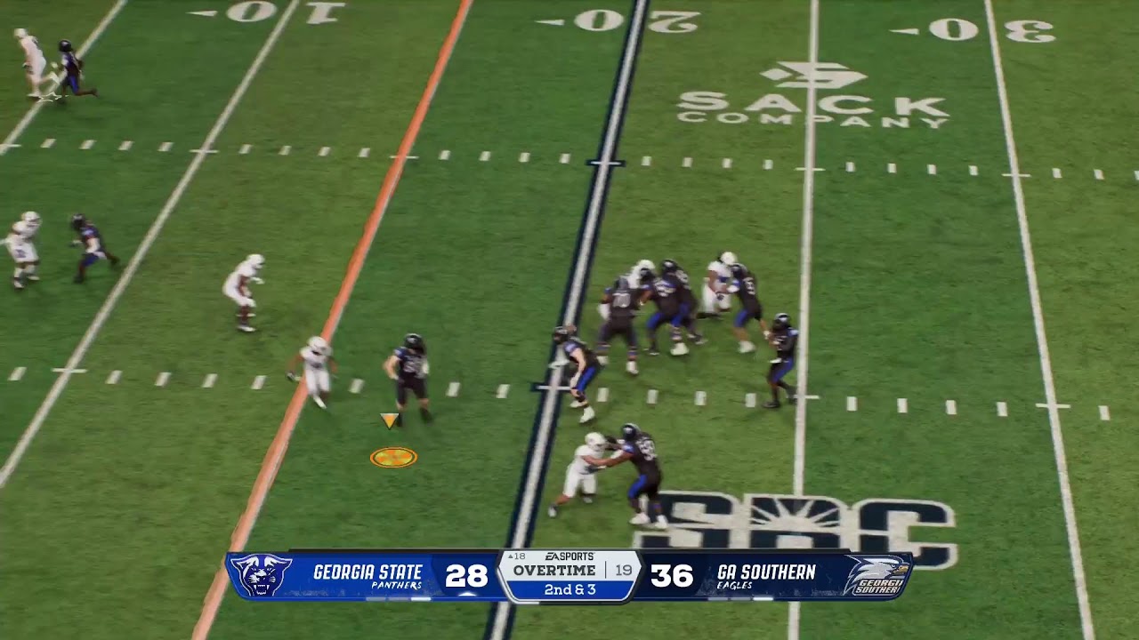 EA Sports College Football 26 Week 8 GA State Panthers Vs GA Southern Eagles