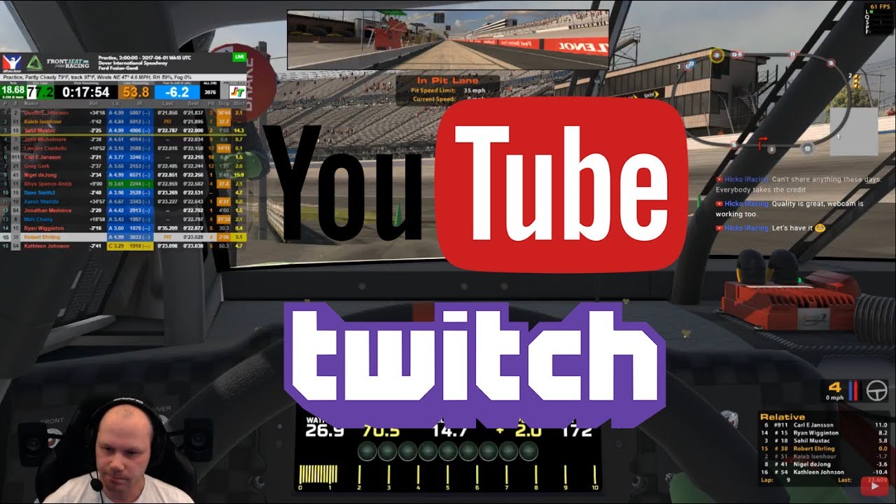 Misc Video - Stream test restream both to Twitch and Youtube