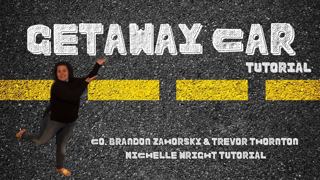 Getaway car Line dance tutorial Beginner choreography by Brandon Zahorsky & Trevor Thornton