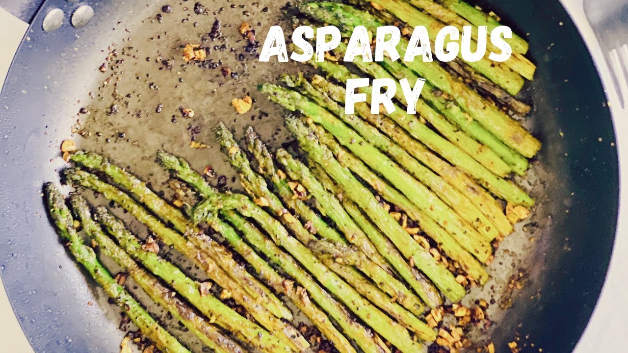 How to cook Healthy Asparagus in One Pan | Asparagus Fry | Quick & Easy Recipe | DeSK How2