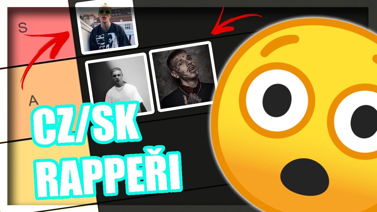 NEJLEP&Scaron;&Iacute; CZ/SK RAPPEŘI I TIER LIST