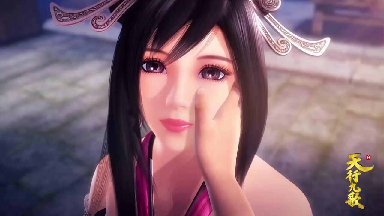 beautiful Chinese animation music video 秦时明月 后弦 《画风》