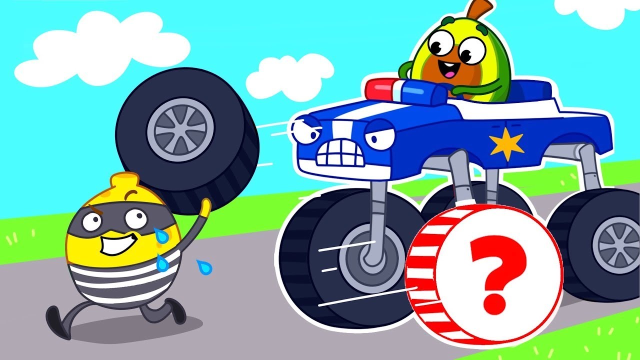 Police Car's Wheels Go Round and Round | Rescue Team Find My Toy | Kids' Songs and Nursery Rhymes
