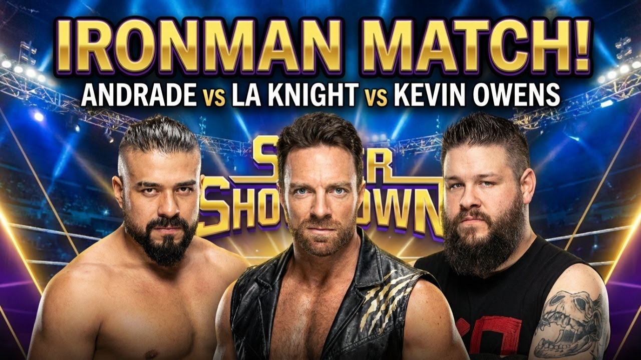 Матч WWE Iron Man: Андраде против Эл Эй Найта против Кевина Оуэнса (фантазийный сценарий)