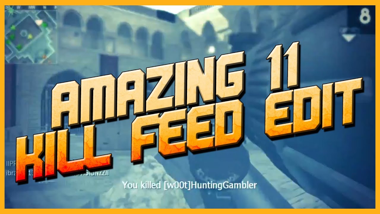 AMAZING 11 Kill Feed Call of Duty Edit BEST COD OCE