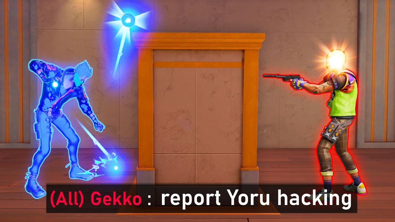 I did the illegal Yoru tech…