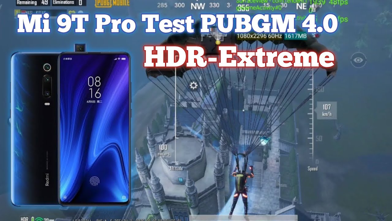 Mi 9T Pro / Redmi K20 Pro Test PUBGM 4.0 HDR Extreme | 2025