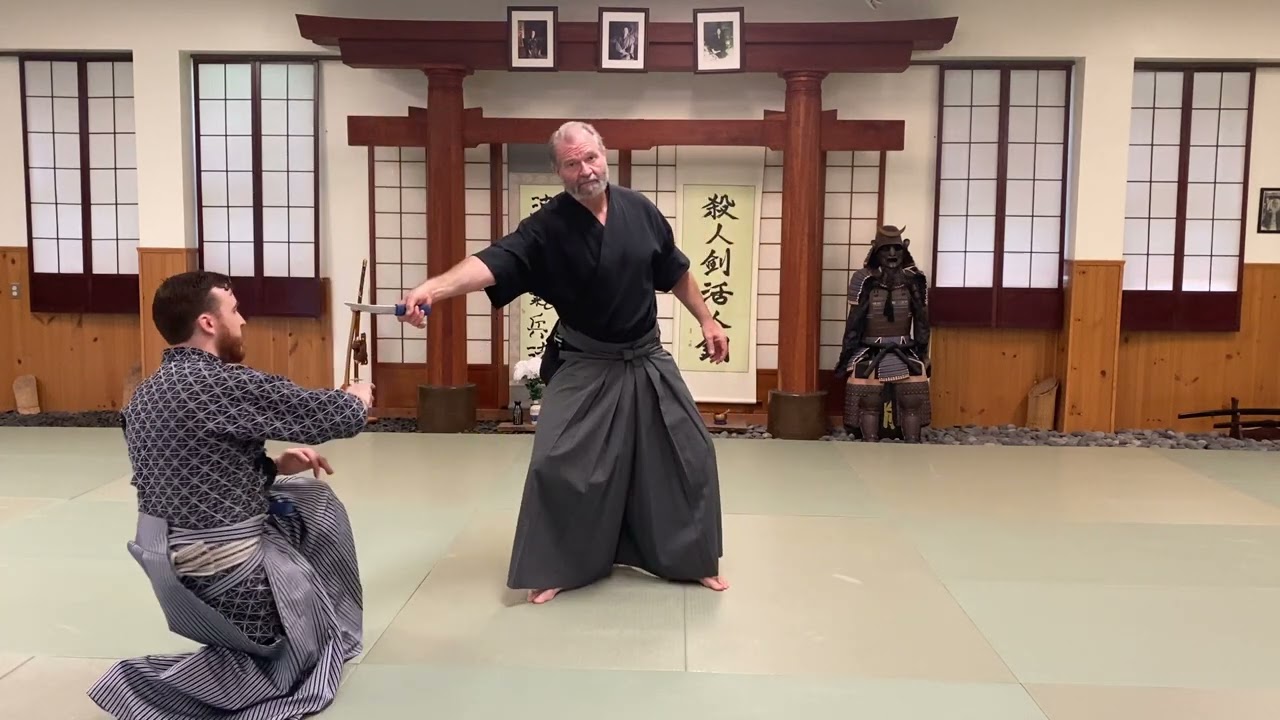 Nikajo Movement Explanation and Demo with Knife