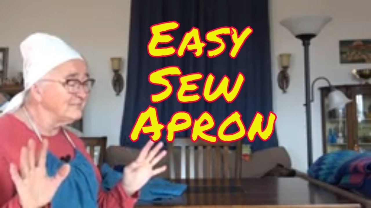 Easy Middle Ages Apron Works Today Too!  #homesteadlife