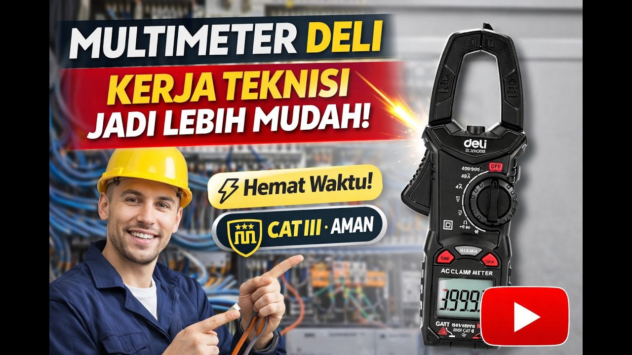 Review Tang Ampere Deli DL334203 
