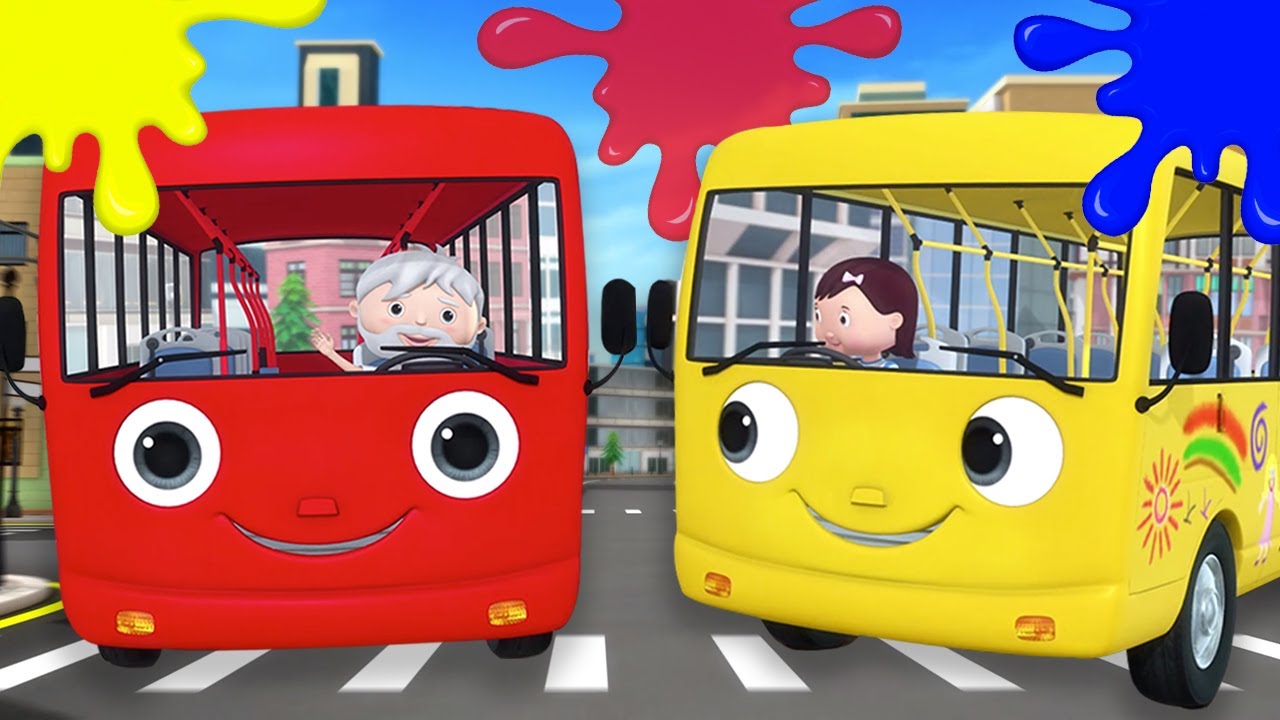 COLOR BUS! | Little Baby Bum: Nursery Rhymes & Baby Songs ♫ | ABCs and 123s