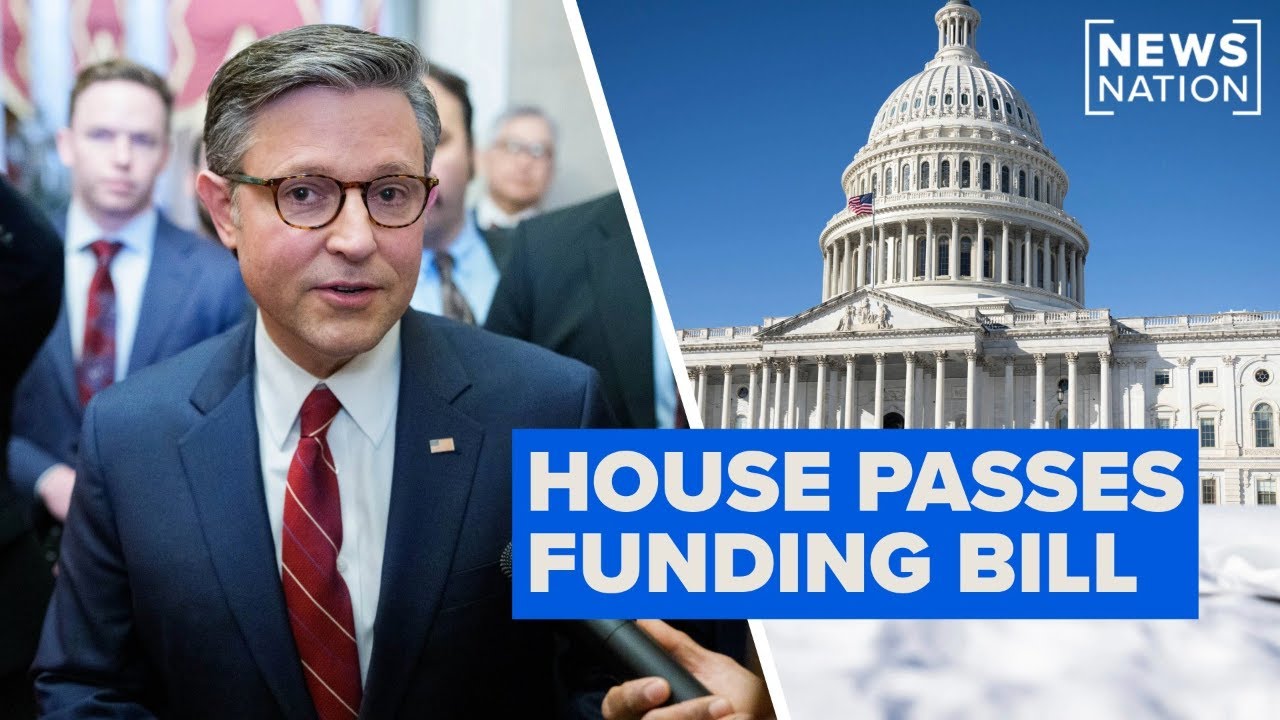 House narrowly passed government funding bill, ending partial shutdown | NewsNation Live