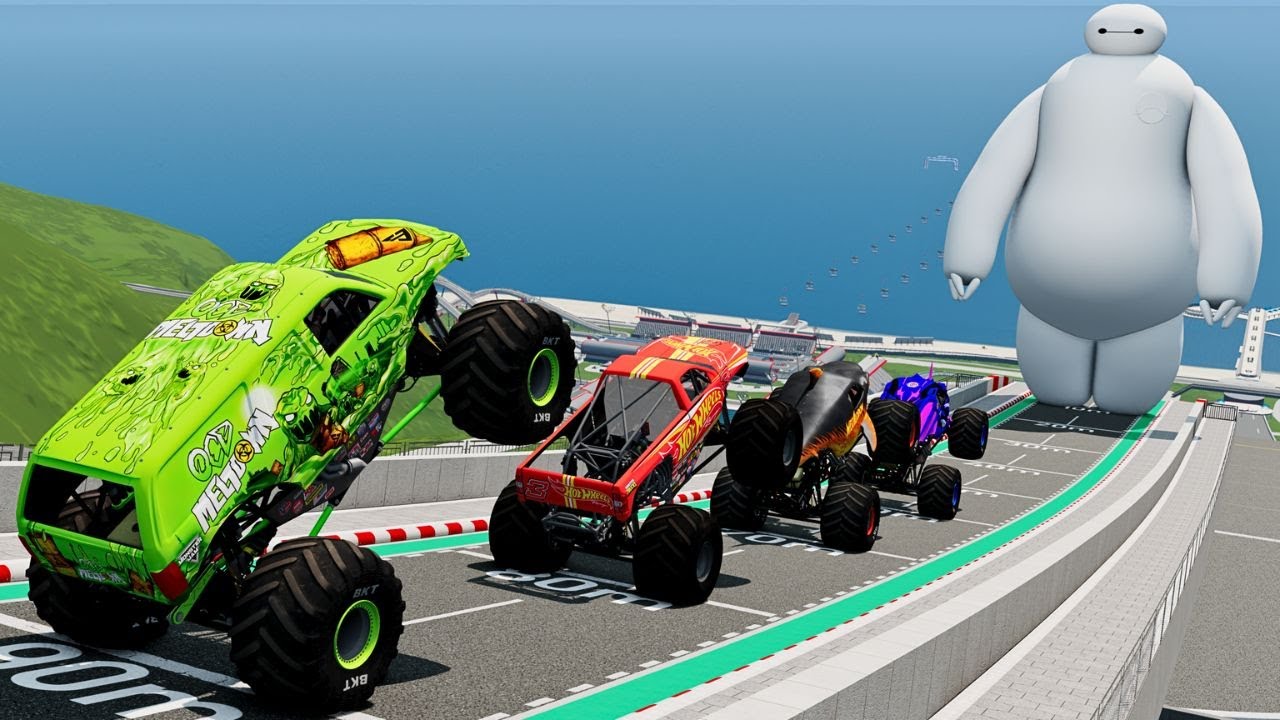 Epic High Speed Car Jumps #10 &ndash; BeamNG Drive | BNG Astar