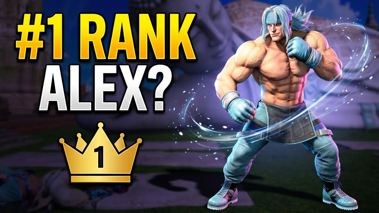 SF6 ▰ Who Is This New #1 Rank Alex? Insane Reactions. 【Street Fighter 6】