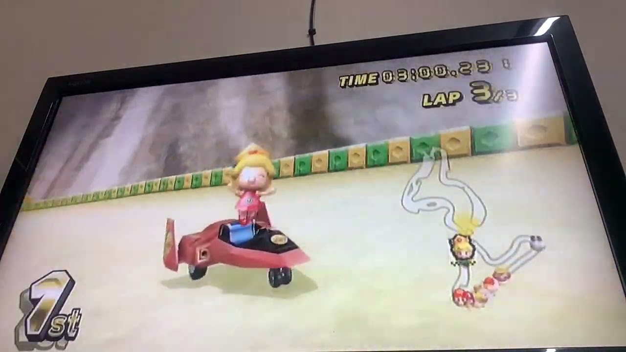Mario Kart Wii 150CC Star Cup Baby Peach Blue Falcon