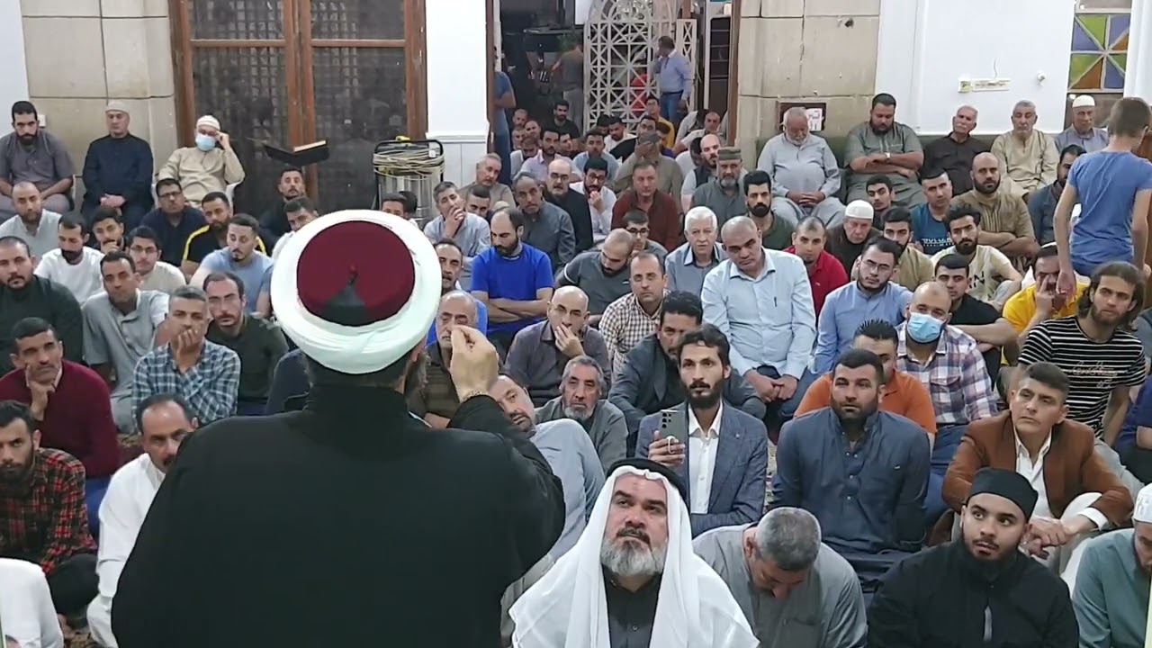 درس ليلة ٧ رمضان ١٤٤٤ھ فاستكثروا فيه من أربع خصال : خصلتين ترضون بهما ربكم وخصلتين لا غنى بكم عنهما