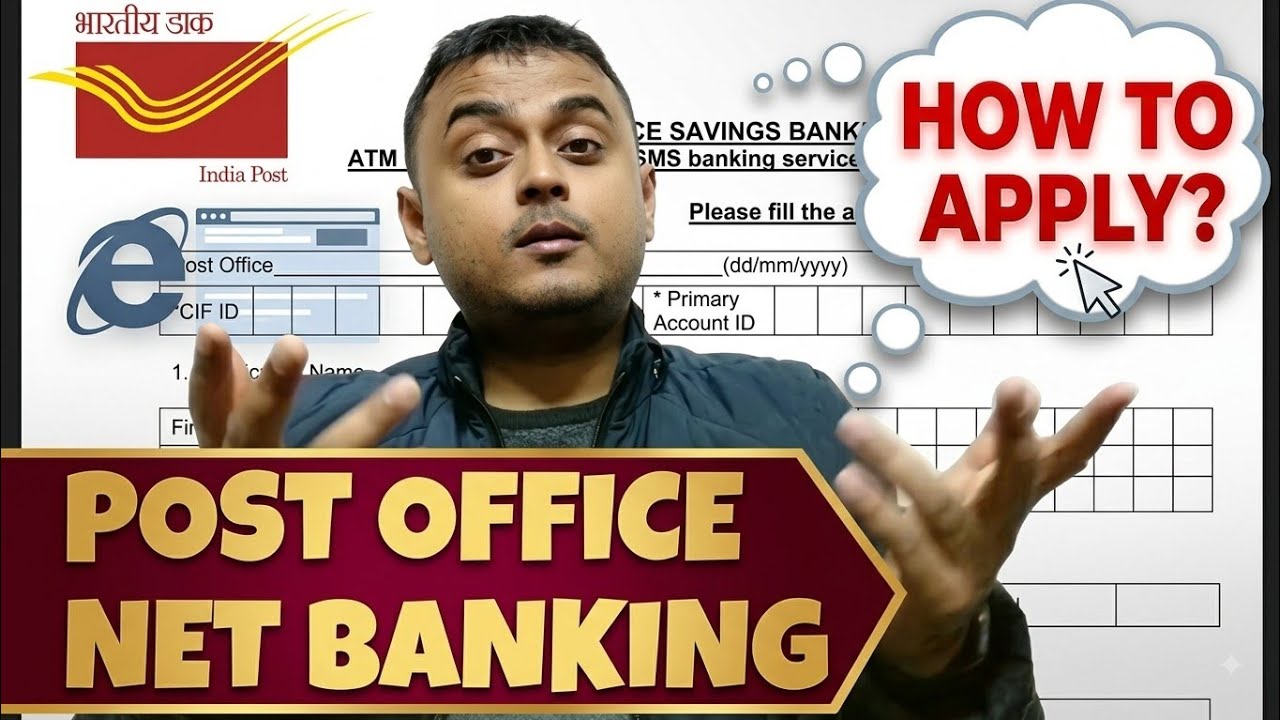 HOW TO APPLY DOP NET BANKING | HOW TO APPLY POST OFFICE NET BANKING | POST CART | CHANDAN DEY