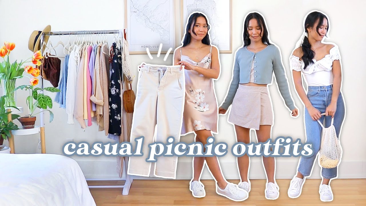 20 Casual Spring Picnic Outfits 💐 + Styling Hacks 2021