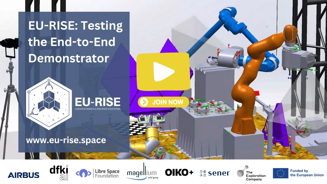 From Lab to Orbit: EU-RISE&rsquo;s End-to-End Space Robotics Demonstration