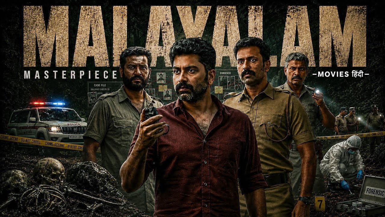 Top 9 Best Malayalam Suspense Thriller Movies in Hindi | 2026 South Murder Mystery Movies in Hindi