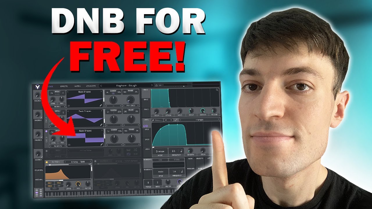 Как создать любой звук в стиле DnB БЕСПЛАТНО | Vital Tutorial