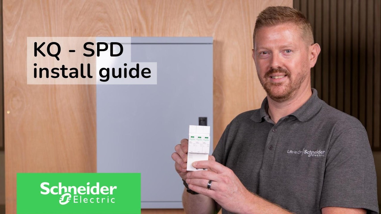 How to install: Plug-on SPD for KQ | Schneider Electric