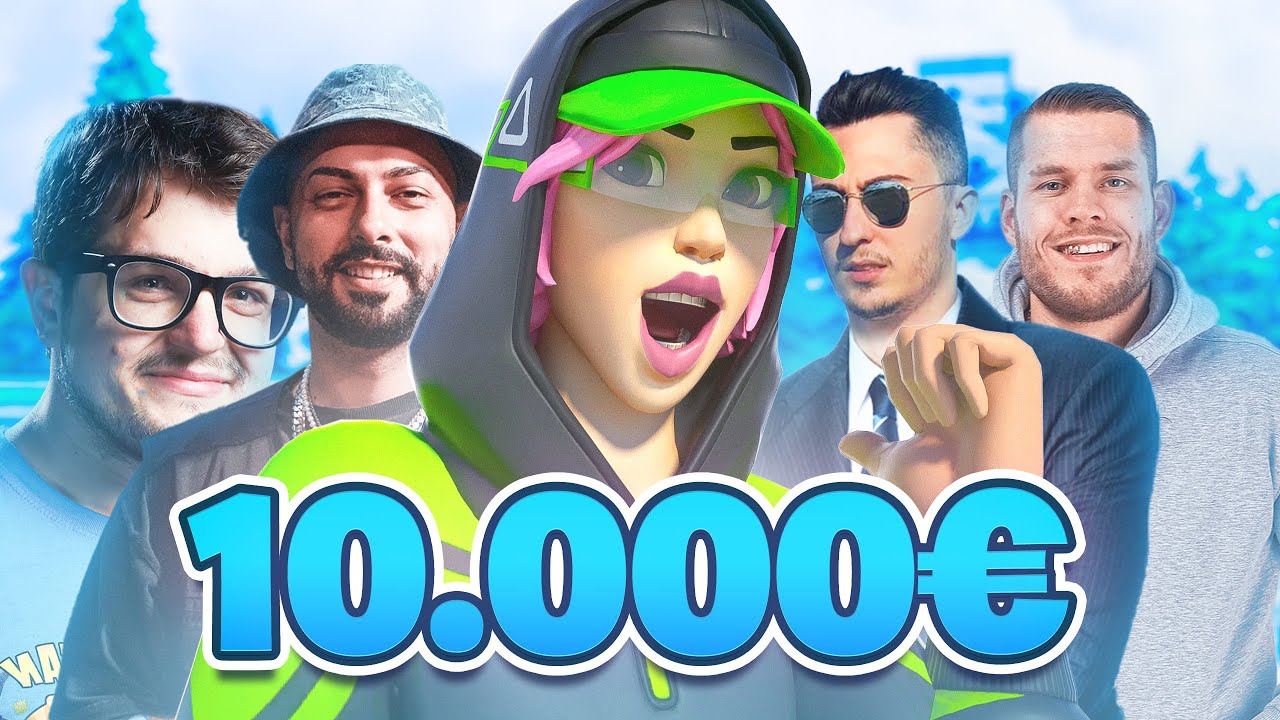 Ich GEWINNE 1.500€ im 10.000€ FORTNITE TURNIER 🤑- Mit Amar, Standart Skill, HeyStan etc.