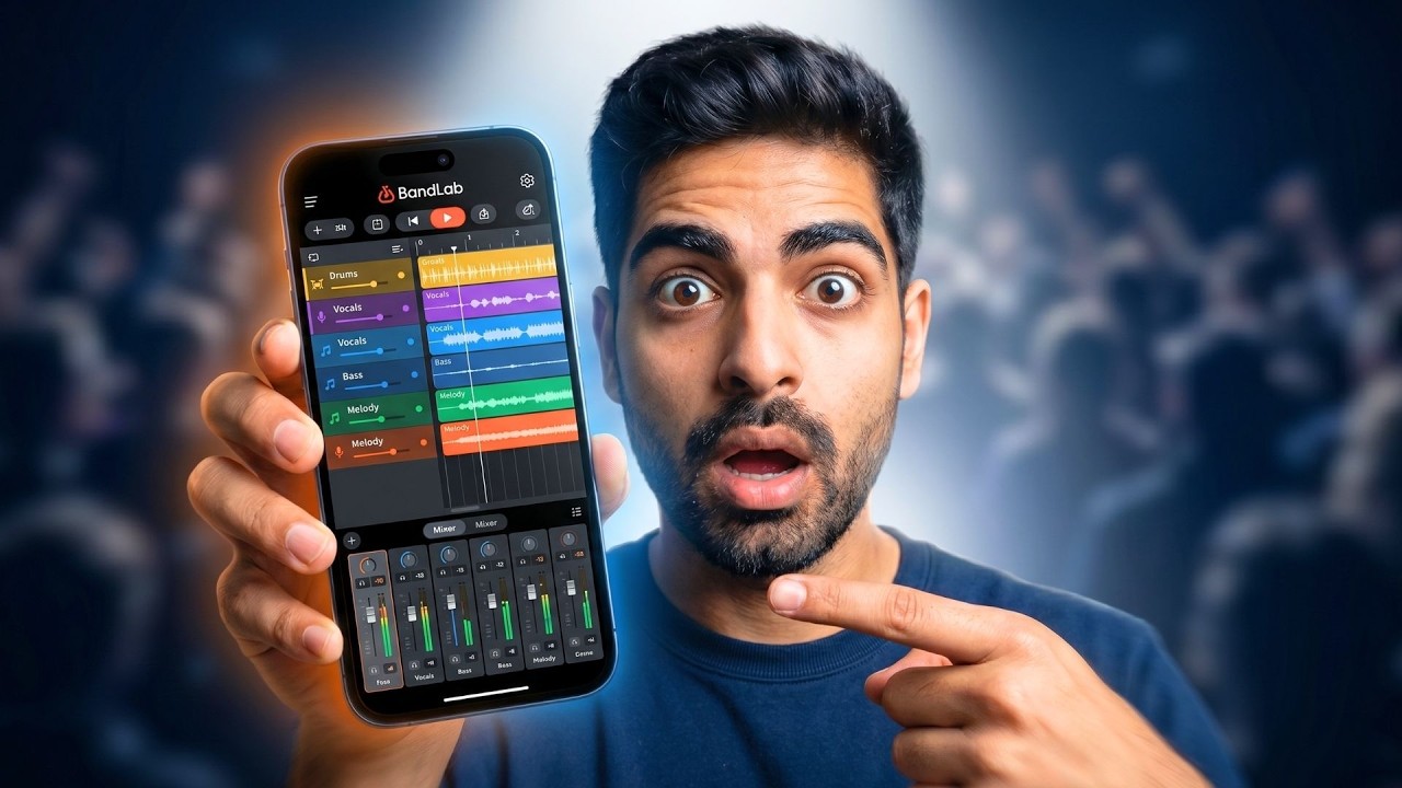 How to Make Professional Music on Mobile | BandLab Step-by-Step Tutorial 🚀(Hindi)