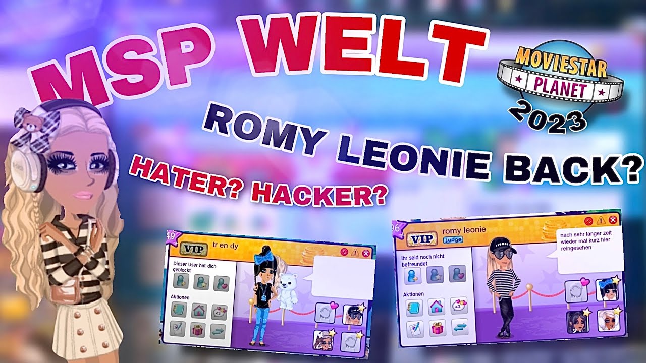 Hater & Hacker auf MSP! Romy Leonie ZURÜCK?! | MSP welt 2023!