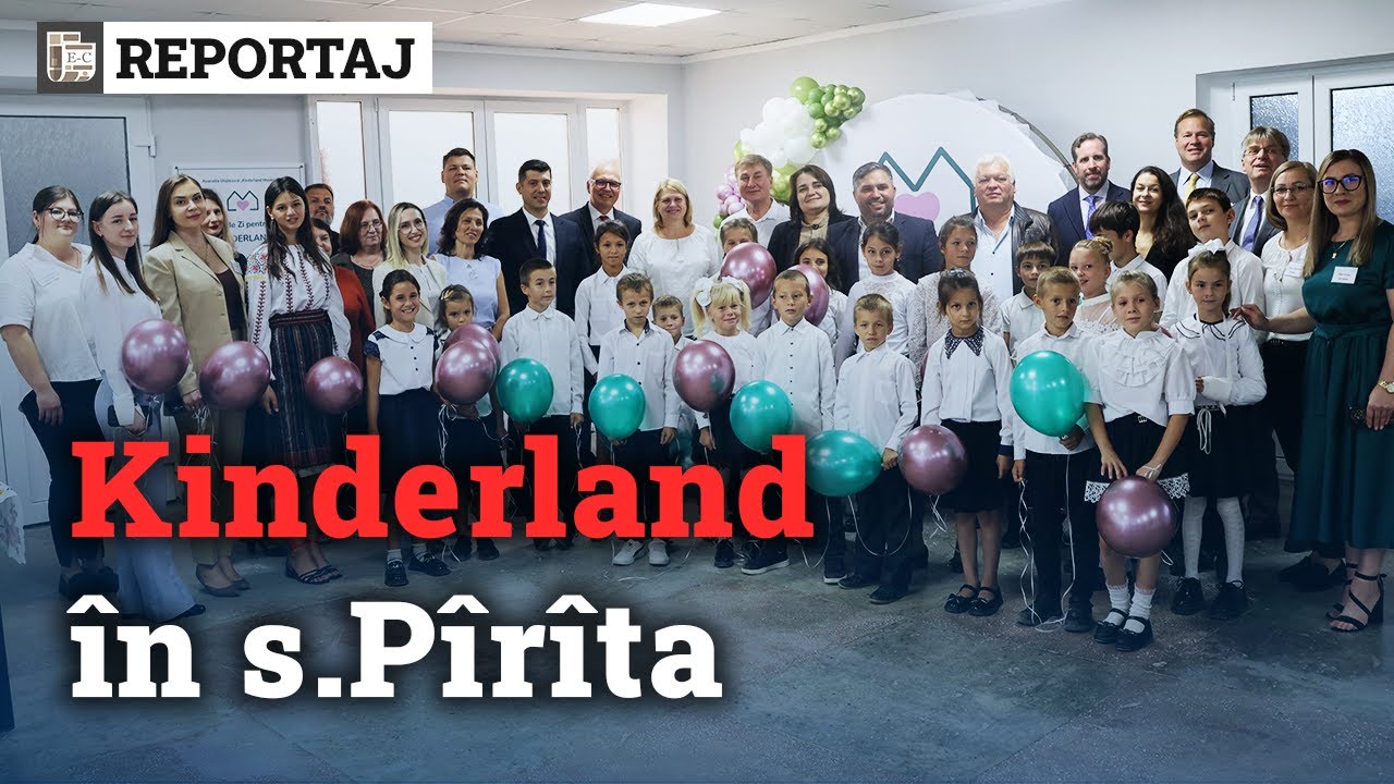 „Kinderland” și-a deschis ușile la Pîrîta, Dubăsari