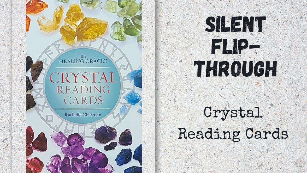 Crystal Reading Cards | Silent Flip-Through