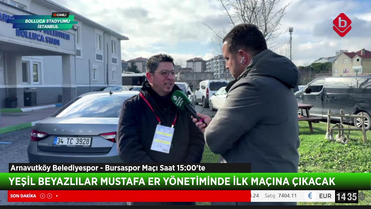 Arnavutköy Belediyespor Bursaspor Maçı Saat 15:00'te