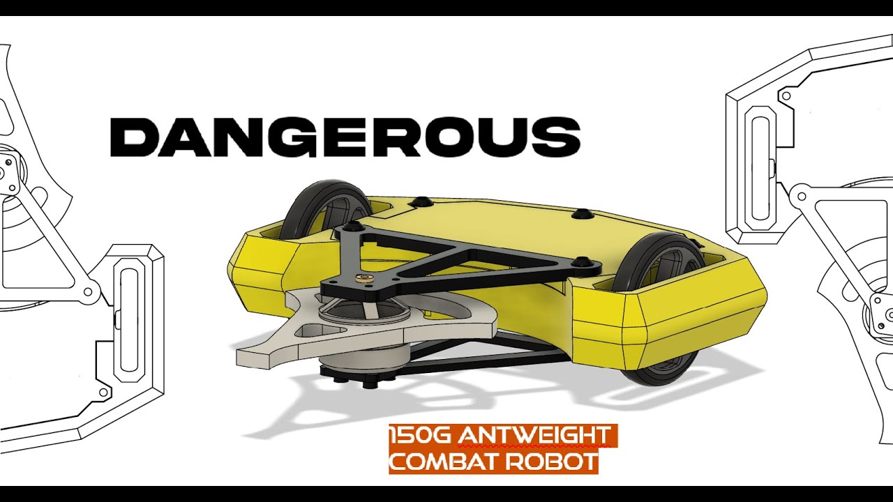I Built an Antweight Combat Robot - Y&D Mk1