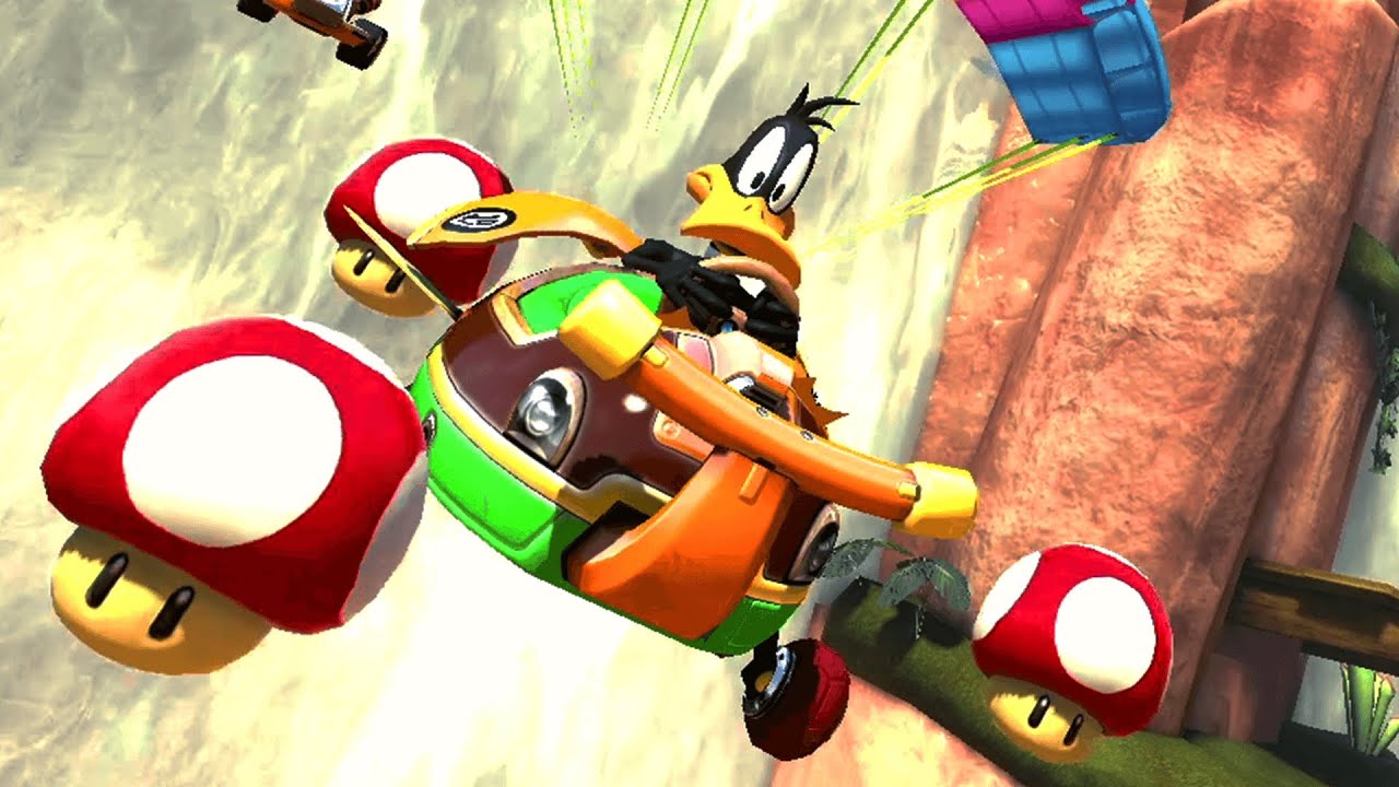Mario Kart 8 Deluxe - Daffy Duck Gameplay 150cc
