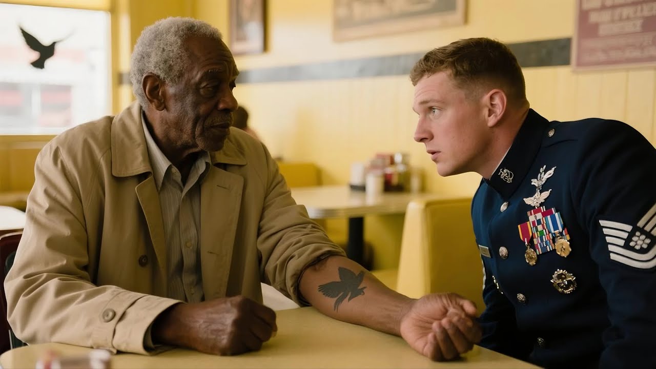 Black Veteran Thought No One Would Recognize Him – Then A SEAL Saw His Tattoo... And Froze In SHOCK