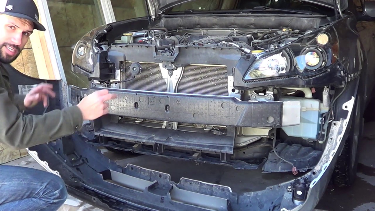 How to remove the bumper cover on your Subaru Outback - It's easy!