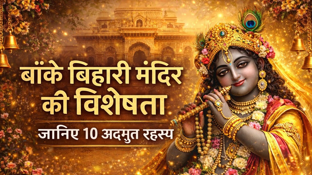 Radha Rani 333🙏♥️ is live banke Bihari Mandir Ki visheshta
