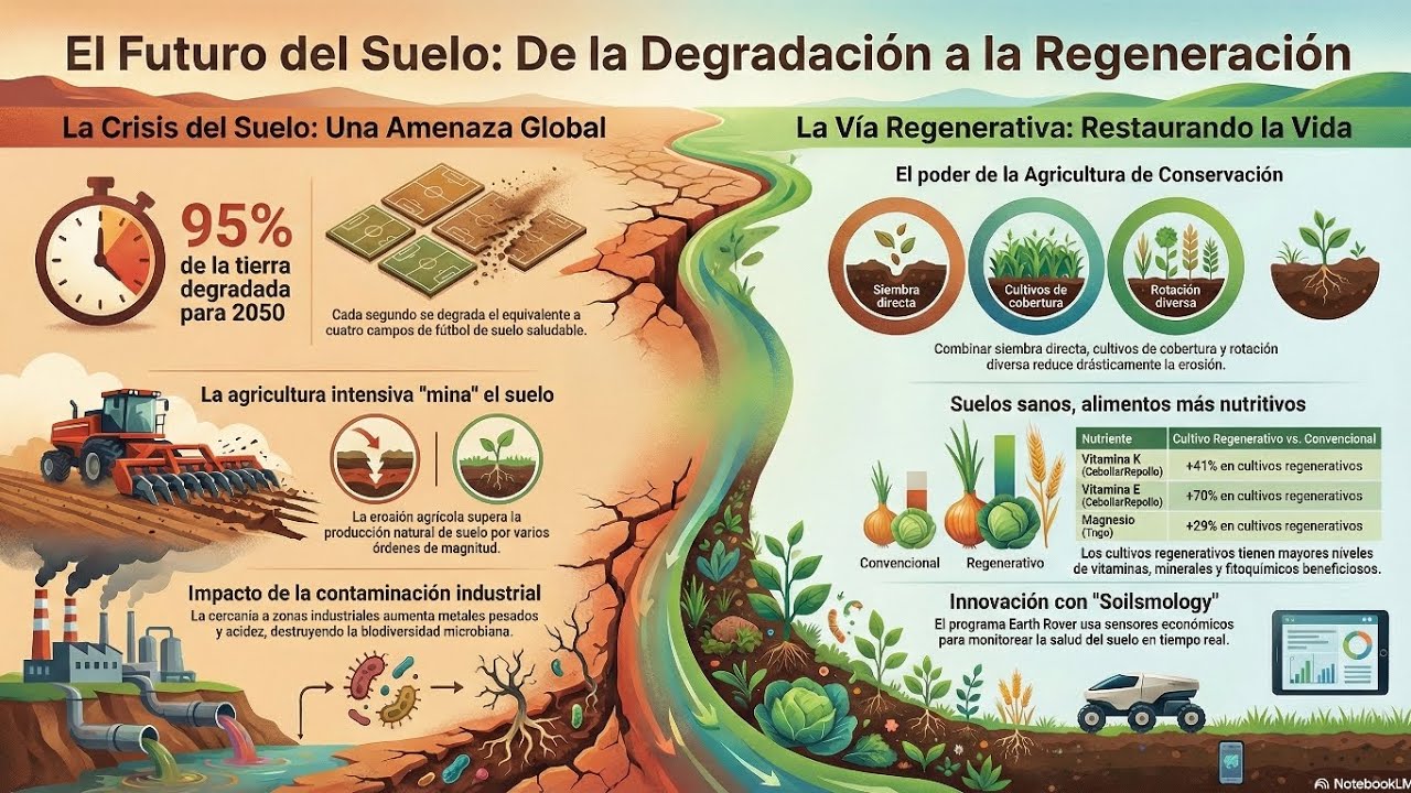 Por qué debemos regenerar el suelo