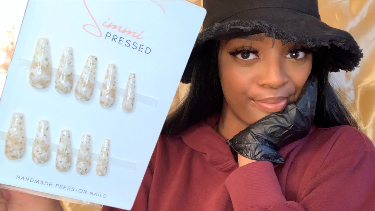 ASMR Nail Salon Roleplay | Applying Your Press On Nails | No Talking ASMR