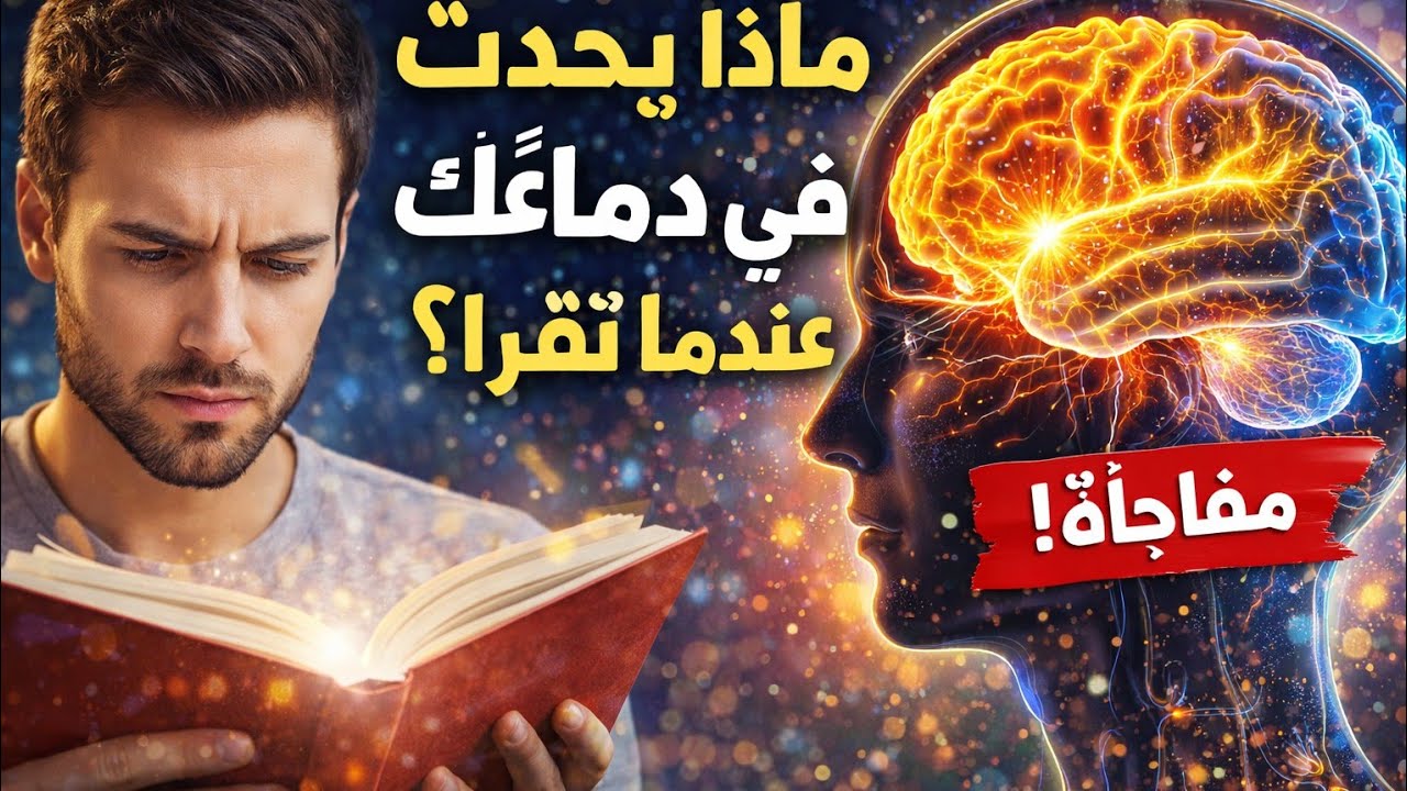 هل تعلم كيف يعمل الدماغ أثناء القراءة؟ السر الذي لم يخبرك به احد. #التعلم_الذاتي#القارئ_الذكي
