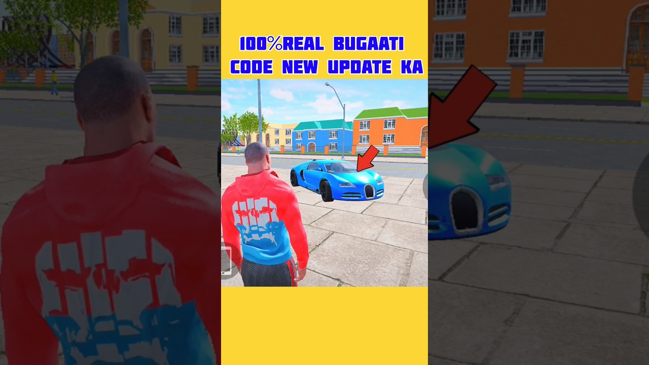 FINALLY REAL BUGAATI NEW CHEAT CODE 💯🤯 || INDIAN CAR BIKE DRIVE GTIV #indianbikedriving3d #shorts
