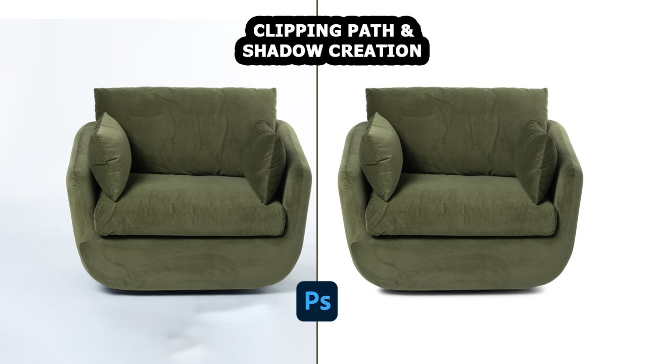 How To Make Clipping Path & Shadow Creation Service In Photoshop