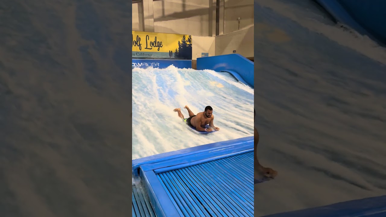 I’m doing the Flow Rider at Great Wolf Lodge today