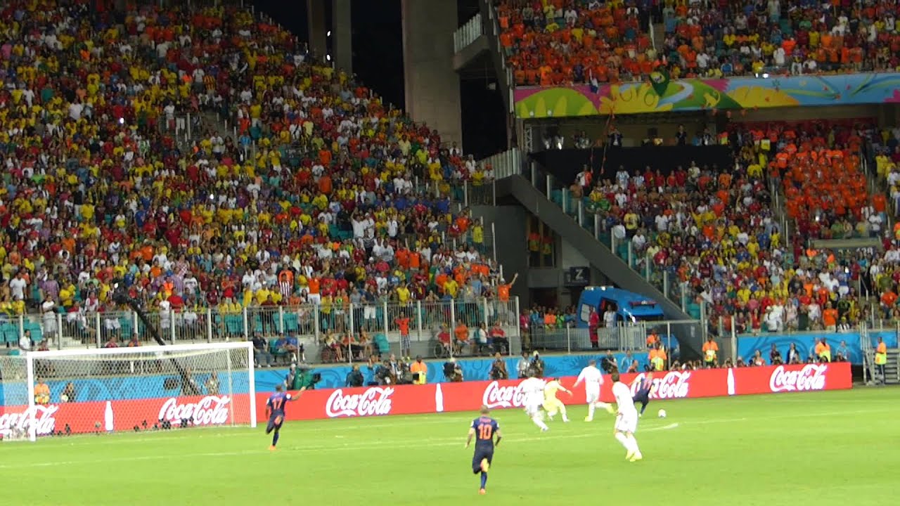Arjen Robben Goal 5-1 vs Spain