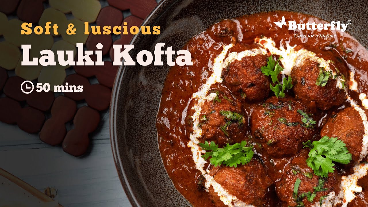 Lauki Kofta | Bottle Gourd Kofta | Bottle Gourd Dumpling Curry | North Indian Curry | Cookd