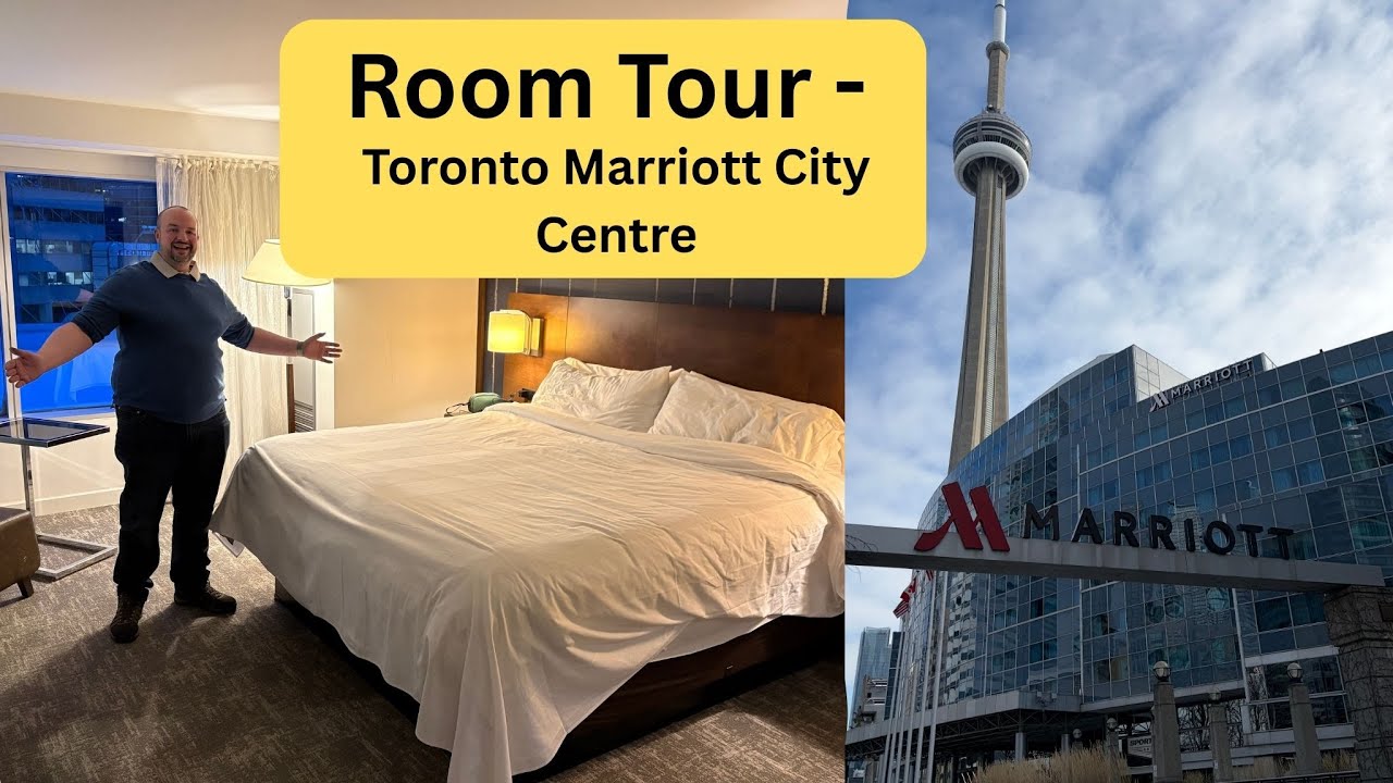 Room tour - Toronto Marriott city centre!